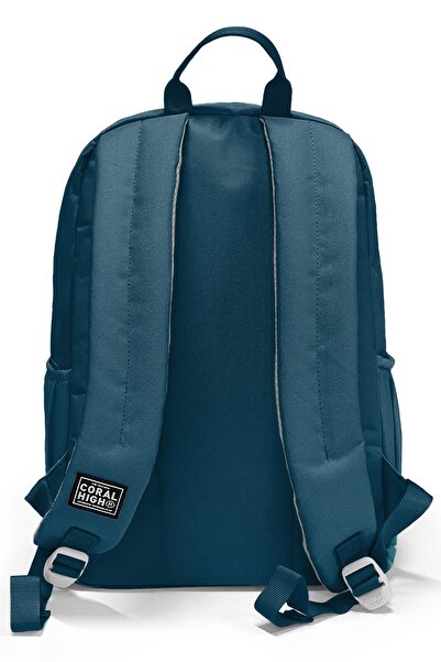 Coral High Nefti Camouflage Patterned School Backpack 23631