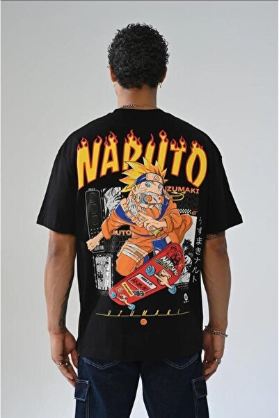 Ral Sport Tricou unisex oversize Naruto Anime