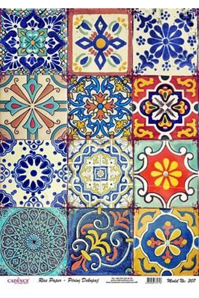 HOBİ Rice Paper Decoupage 30*40cm -307