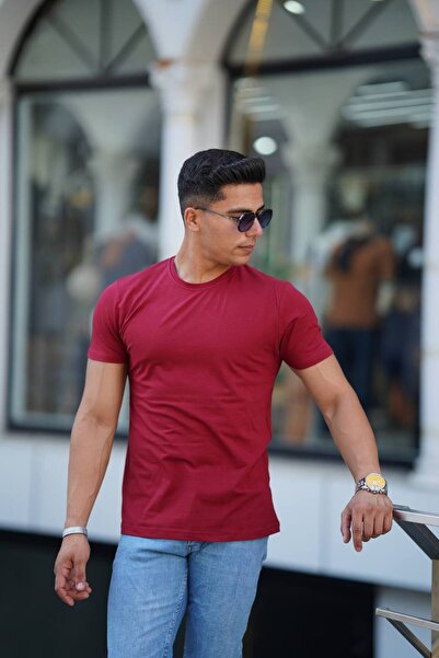 Est Estola Tricou pentru bărbați Slimfit Crew Deck cu textura moale