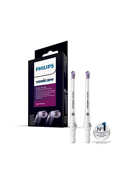 Philips Hx3062 Sonicare Ağız Duşu 2'li Yedek Başlık - Şeffaf