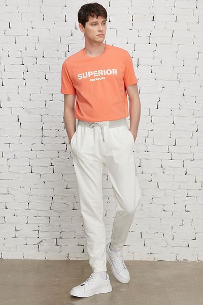 COMB NE M CHA L Ecru Men Sweatpants Styles Prices Trendyol