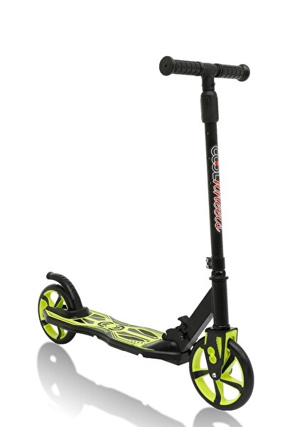 Hepsilazım 12 Yaş+ Üstü Neon Katlanabilir Çocuk Scooter 2 Dev Tekerlekli Fren...