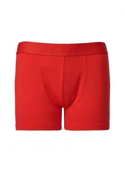 AC&Co / Altınyıldız Classics Ανδρικά 3 τεμάχια βαμβακερά Saks-Red Flexible Boxer Pack