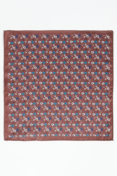 ALTINYILDIZ CLASSICS Чоловіча хустка з коричневим візерунком