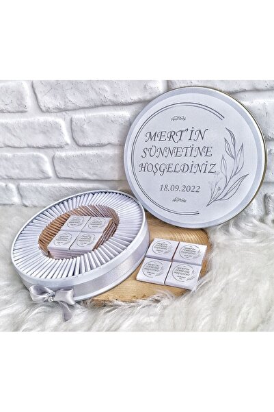 Genel Markalar 100 Adet Sünnet Temalı İsme Özel Erkek Bebek-Çocuk Hediyelik Ç...