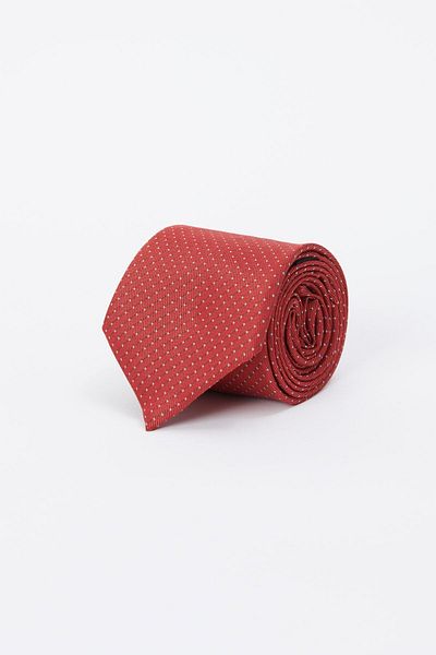 ALTINYILDIZ CLASSICS Men's Red Patterned Tie