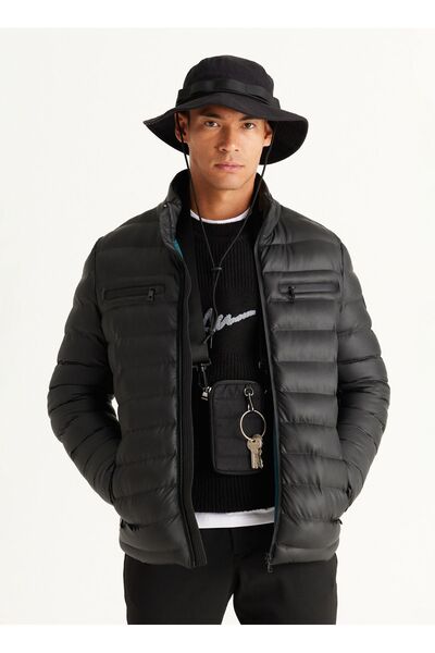 ALTINYILDIZ CLASSICS Altıny Yıldız Classics Black Men's Coat 4A0824100010