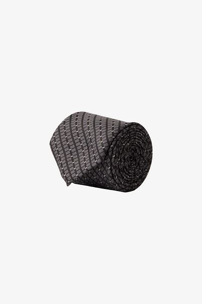 ALTINYILDIZ CLASSICS Men's Anthracite Patterned Tie