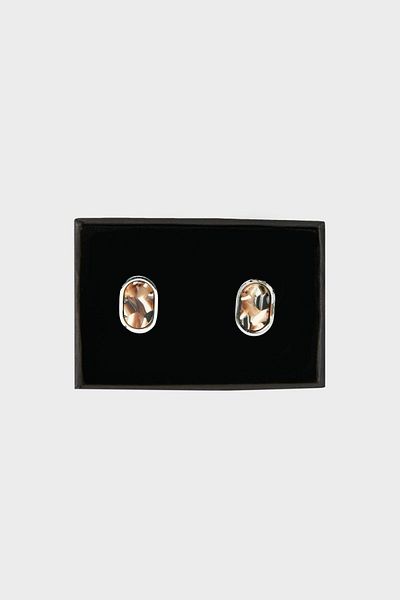 ALTINYILDIZ CLASSICS Personalisierte Manschettenknöpfe aus mehrfarbigem Metall für Herren mit Geschenkbox