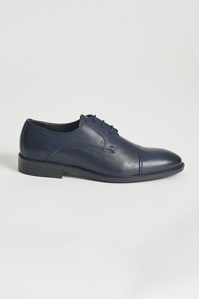 ALTINYILDIZ CLASSICS Ανδρικά Παπούτσια Navy Blue 100% Γνήσιο Δέρμα Classic