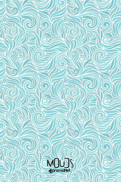 Moud's Turqua Patterned Suede Texture - 155cm Kms-124 Digital Printed