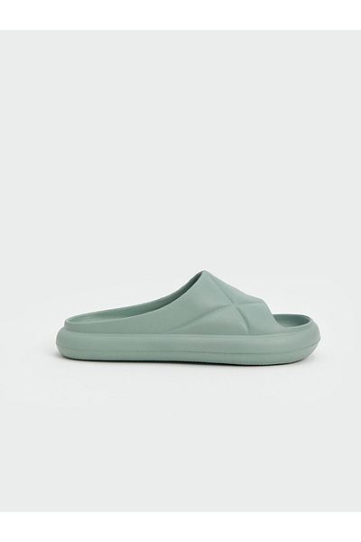 LC Waikiki Ανδρικές παντόφλες μονής ζώνης με σχέδιο LCW