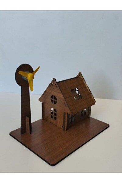 Gizemli Bilim Atölyesi Rüzgar Enerji ile Aydınlanan Ev