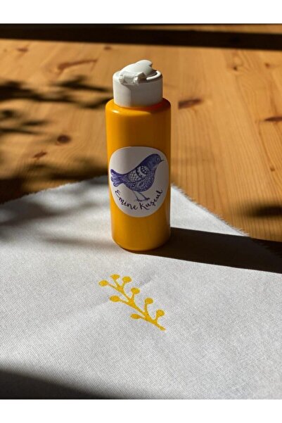 Hayat Ağacı Atölyesi Kumaş Boyası  Sarı Renk 125ml