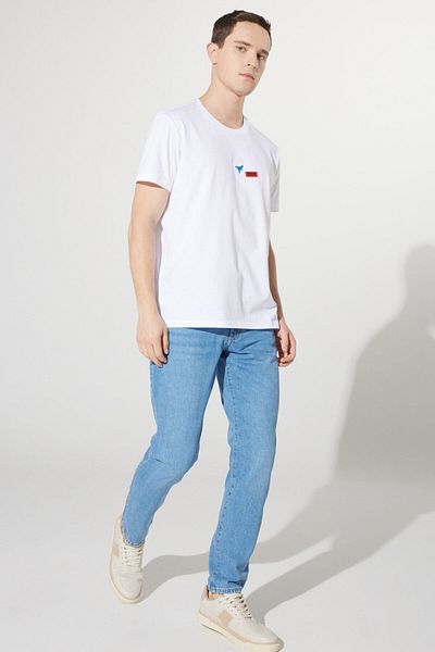 ALTINYILDIZ CLASSICS Herren Jeans, Hellblau, Comfort Fit, Relaxed Fit, 100 % Baumwolle, Stretch-Denim