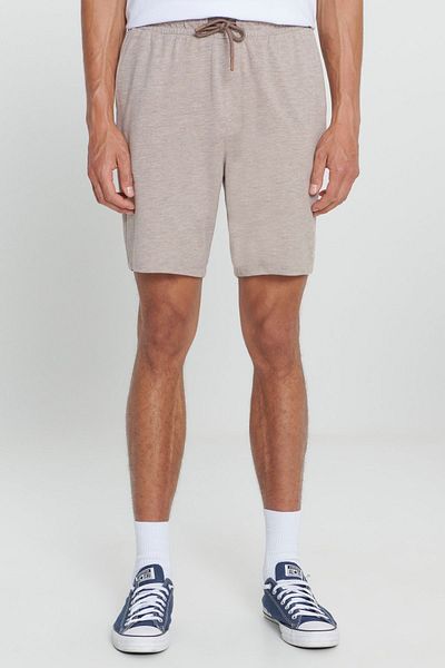AC&Co / Altınyıldız Classics Pantaloni scurți maro Melange pentru bărbați - pantaloni scurți confortabili din bumbac, cu ajustare normală