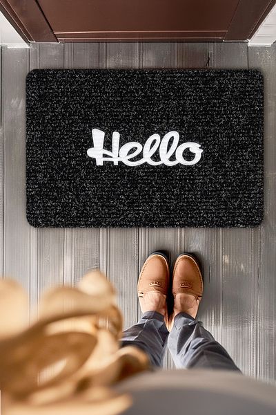 karmen home Hello Leather Printed - UV Resistant Hood PS011A