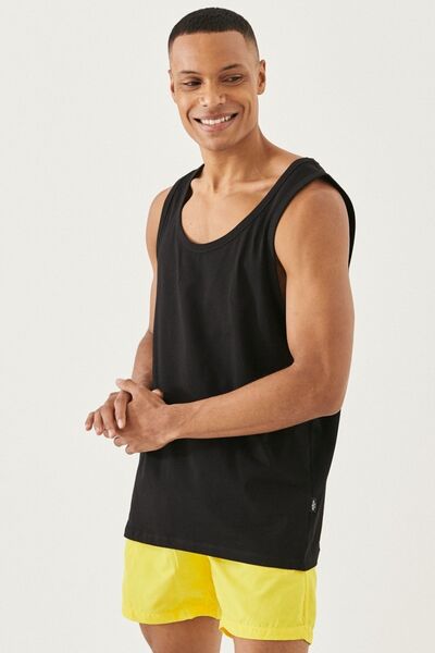 AC&Co / Altınyıldız Classics Ανδρικό αθλητικό μπλουζάκι με λεπτή εφαρμογή με ...