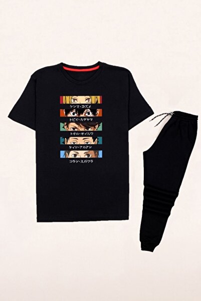 trendypassion Σετ αθλητικής φόρμας Anime Fashion Printed