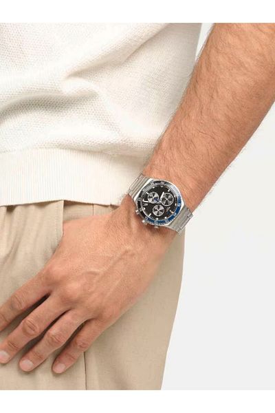 Swatch Yvs507g Dark Blue Irony Men's Wristwatch