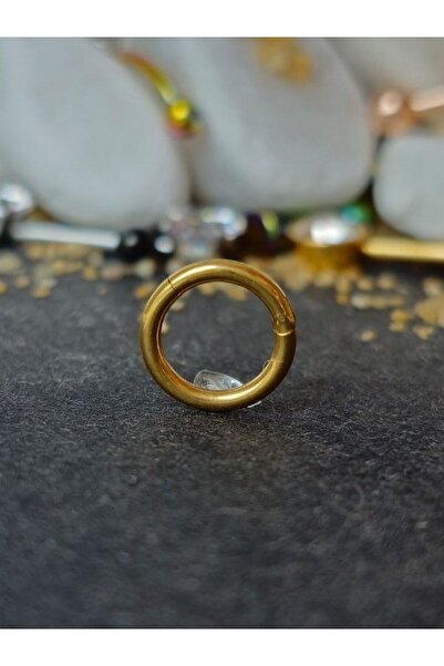 Lumnos Takı Cerrahi Çelik Piercing Klipsli Kıkırdak Septum Tragus Conch Helix...