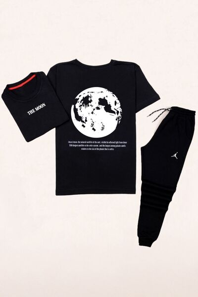 trendypassion Set de trening cu imprimeu Moon