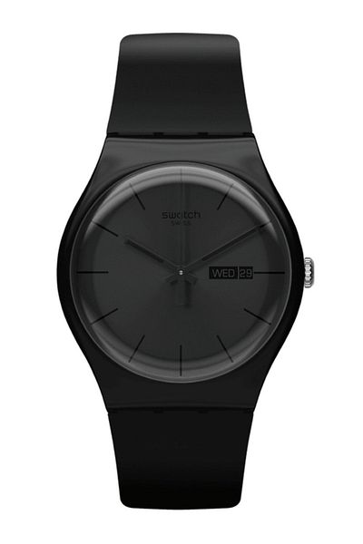 Swatch Black Rebel Again Unisex Wristwatch So29b706
