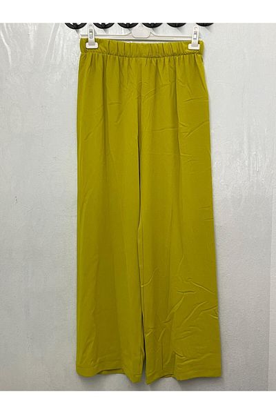 Puane Pantaloni VERDE ULEI AEROBI PENTRU FEMEI - BELI ELASTIC, COMFORT FIT 18103