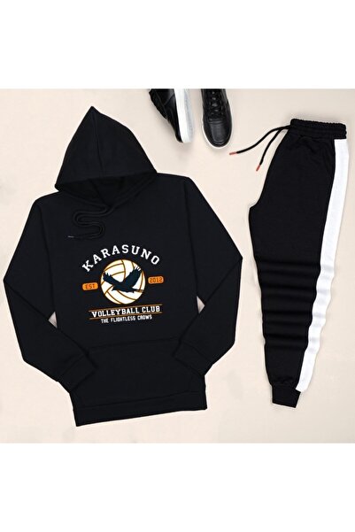 trendypassion Set de trening Karasuno cu glugă