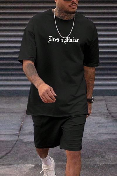 trendypassion Σετ άνετο σορτς Unisex Dream Maker με στάμπα