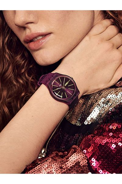 Swatch Winery Suor709 Unisex Wrist Watch