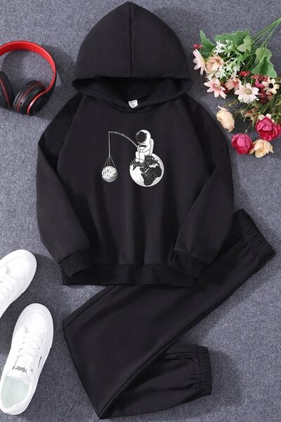 trendypassion Set de trening pentru copii cu tematică spațială