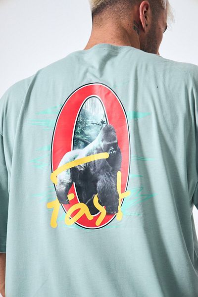 FAST EFFECT WEAR Gorilpia Oversize T-Shirt - Ψηφιακή εκτύπωση στην πλάτη