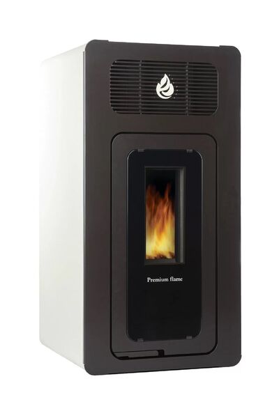 Miklos Steel Pelet Şömine 25 Kw Ithal