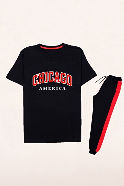 trendypassion Σετ φόρμας Chiago America Printed