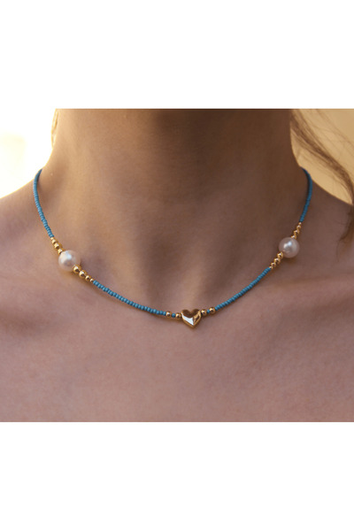 I heart Summer handmade kolye