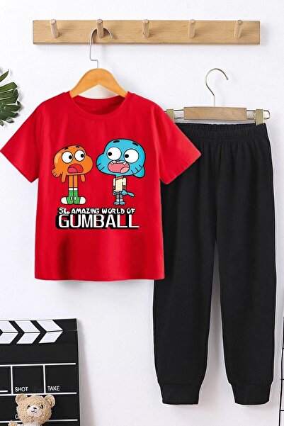 trendypassion Set de trening pentru copii Gumball Bottom - Top