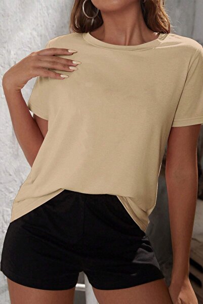 trendypassion Βαμβακερό χτενισμένο άνετο σορτς