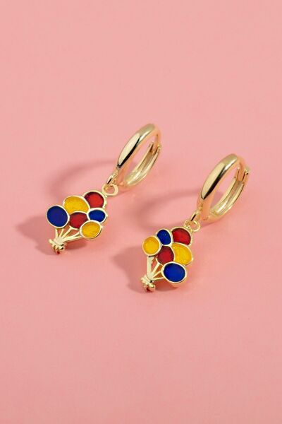 Else Silver 925 Ayar Gümüş Mineli Gökyüzü Yolculuğu Çocuk Küpesi