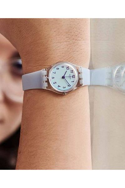 Swatch Lk396 Casual Blue Women's Wristwatch