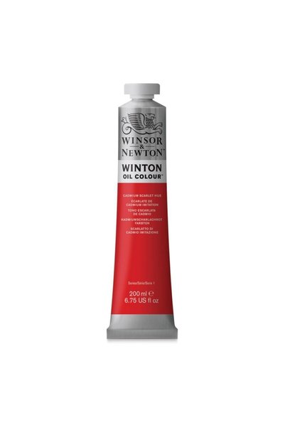 Winsor Newton Winsor & Newton : Winton Yağlı Boya : 200 Ml : Cad. Scarlet Hue