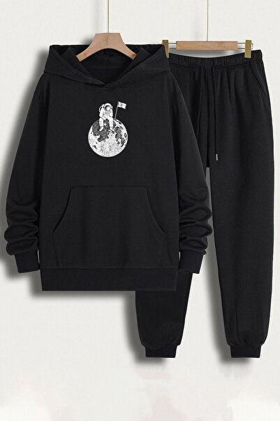 trendypassion Set de trening unisex cu imprimeu astronaut