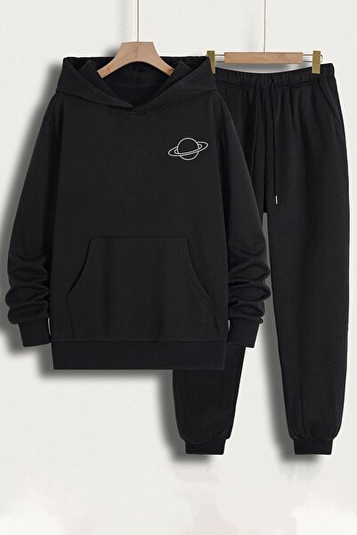 trendypassion Unisex Saturn Štampano trenerka set