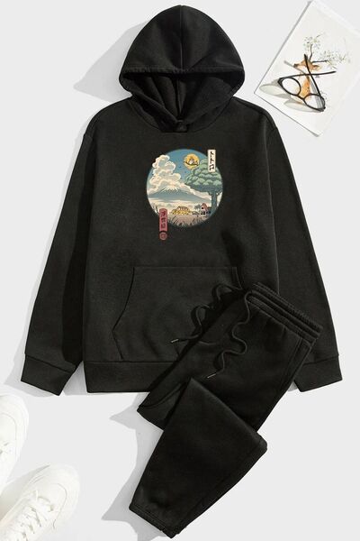 trendypassion Σετ φόρμας Unisex Neighbor's Ukiyo E