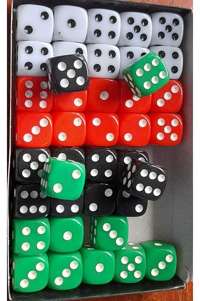 Zariff Evim 4 Okey Dice 1St Quality