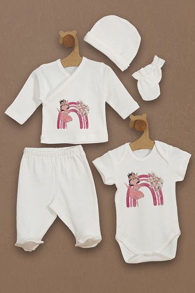 Homamia Set of 5 100% Organic Hospital Ballerinas