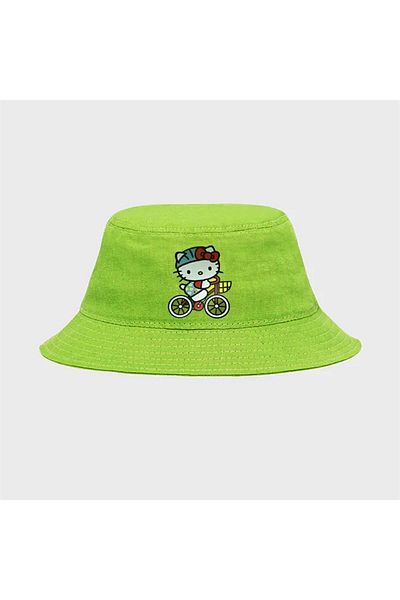 Köstebek Πράσινο καπέλο Hello Kitty Bicycle Bucket
