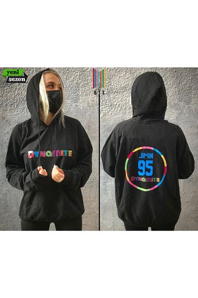 Köstebek Φούτερ με κουκούλα Bts-dynamite Jimin 95 Unisex