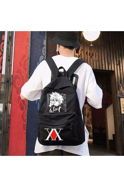 Köstebek Hunter X Hunter Killua School Backpack